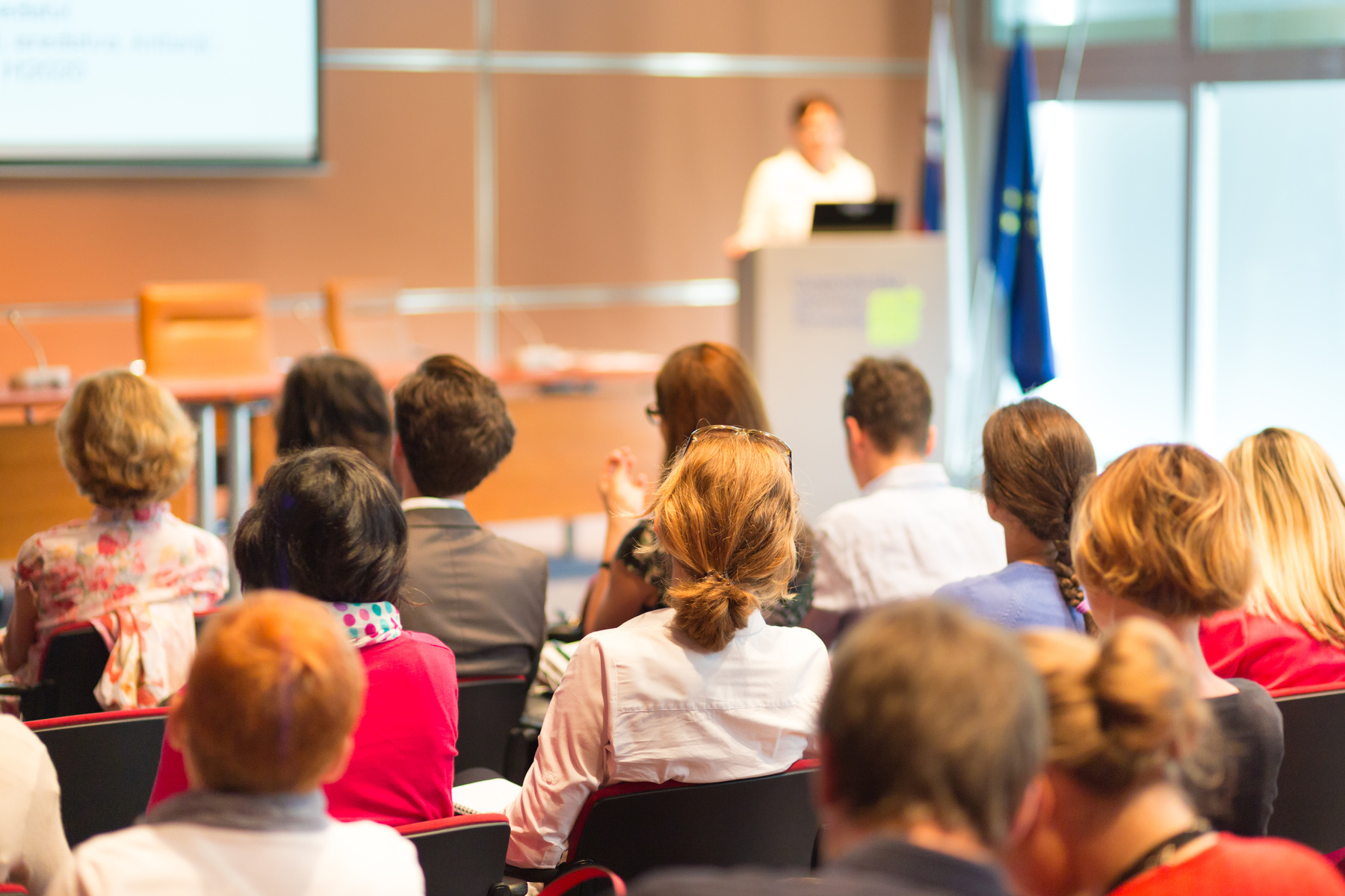 Audience at the Conference Hall